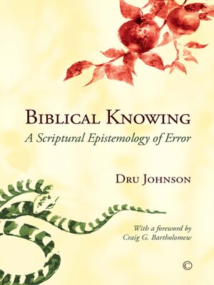 cover image of Biblical Knowing